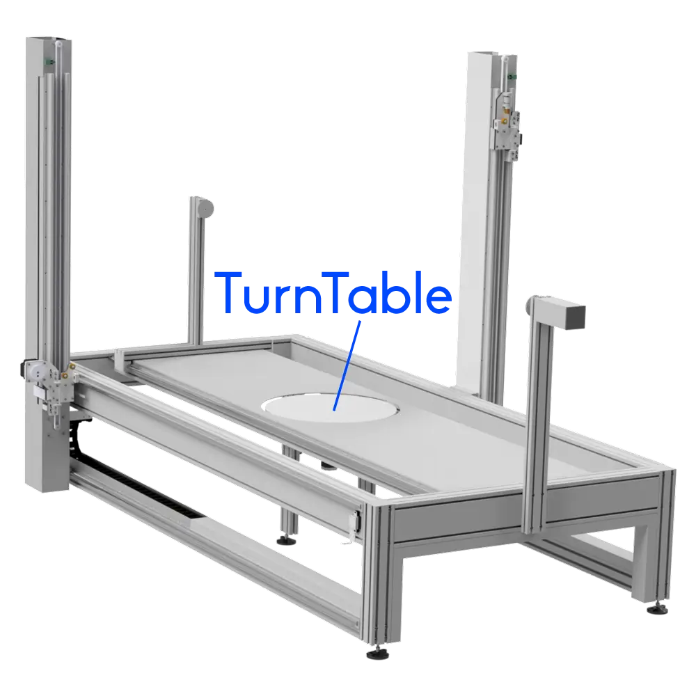 Turn Table. Essential accessories for Hot Wire CNC machines